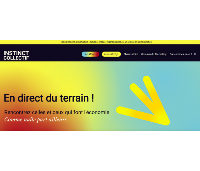 Commando Marketing / Instinct Collectif - Production de contenus web - site et réseaux sociaux